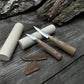 Hand-Forged Wood Carving Tool Set with Wooden Blanks WS9