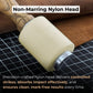 Handmade Mallet with Nylon Head, 21.5 cm (8.46 inches)