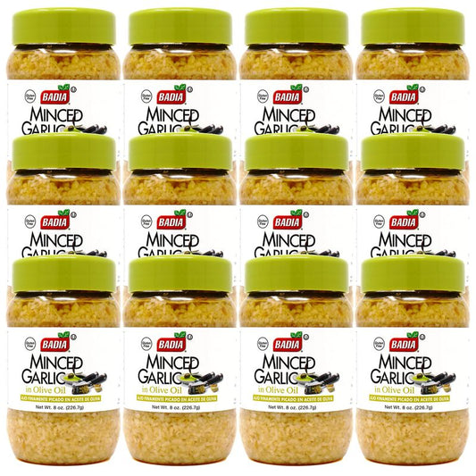 Badia Minced Garlic Parsley, 8 oz, Pack of 12