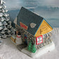 Dickens Christmas Towne Frost’s Ice House – Hand-Painted Porcelain Village Building with Light Kit, Holiday Decor