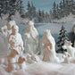Dept. 56 Christmas Figurine: Illuminated Porcelain Family Tradition Night Light