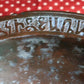 Antique Indian Hammered Copper Bowl – Large Hand-Pounded Tinned Rustic Pan