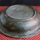 Antique Indian Hammered Copper Bowl – Large Hand-Pounded Tinned Rustic Pan