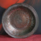 Antique Indian Hammered Copper Bowl – Large Hand-Pounded Tinned Rustic Pan