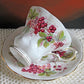 Vintage Royal Albert Bone China Cup and Saucer: Harvest Grapes Design