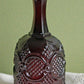 Glass Bell by Avon - Cape Cod Collection Ruby Color Sandwich Glass