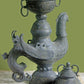 Antique Bronze Bird Incense Burner, Asian Ritual Vessel