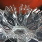 Vintage Depression Glass Bowl, Cabinet Display, Ruffled Edge