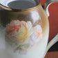 Bavarian Coffee Pot by Schwartzburg with Yellow Roses on Green Background