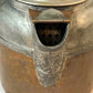 Antique Manning Bowman Copper Pewter Coffee Pot, Ornate Lid - Rustic Decor