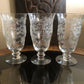 Tiffin Franciscan Byzantine Pattern Juice Stemmed Glasses - Set of Six