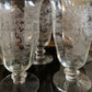 Tiffin Franciscan Byzantine Pattern Juice Stemmed Glasses - Set of Six
