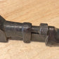 Antique OPI & PRY Craft Man Wrench. Collectible Manual Tool with Wooden Handle. Gift for Him for Christmas.