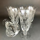 Antique Tiffin Franciscan Water Goblets in Cherokee Rose Pattern - Set of 7
