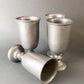 Vintage Pewter Goblet. Tavern RWP USA Barware.  Wilton Collection Wine / Water Goblet.