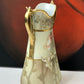 Hand Painted Art Nouveau Nippon Vase, Antique Japanese Gold Floral Urn