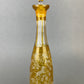 Crystal Decanter with Stopper.  Cut Crystal Carafe. Office Decor. Social Club Decor. Men Cave Accessory. Gift for Dad.