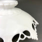 Vintage Westmoreland Milk Glass Bowl, Open Lace Edge, Footed Candy Dish