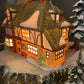 Christmas Village House by Department 56 -  New England Village Series Illuminated Nicholas Nickleby Cottage