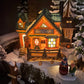 Ivy Glen Church by Department 56. Dicken's Village Series. Porcelain Illuminated House.  Christmas Village Accessories.