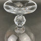 Vintage Bohemian Crystal Goblets, Queen's Lace Etched Stemware, Set of 6