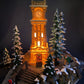 Linda Nelson Stock Village: Lang & Wise Red Round Barn Collectible