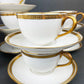 Antique Limoges Porcelain Tea Set, Haviland France, Wedding Band Cups