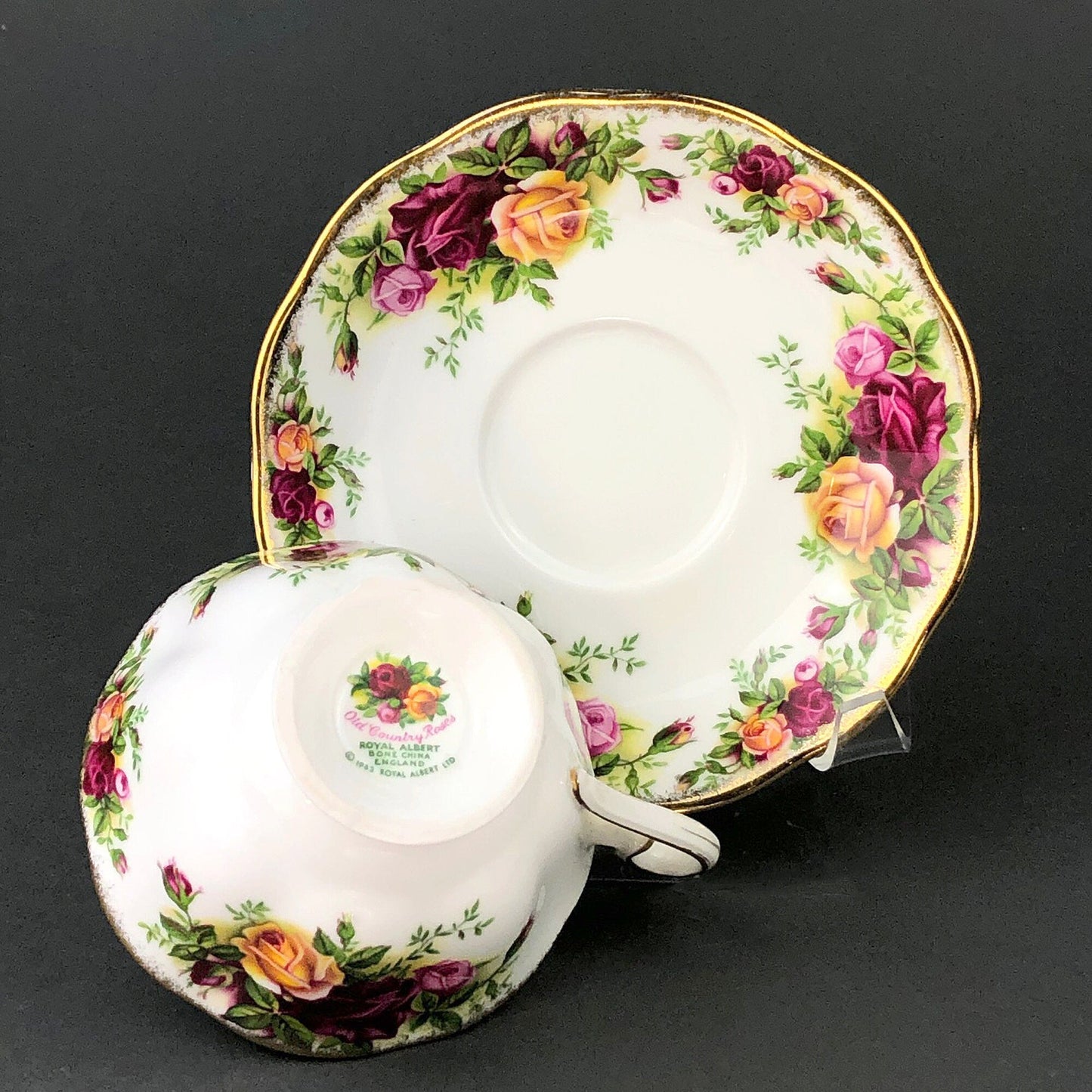 Royal Albert Mug. Old Country Roses Motif. Made in England. Replacements. Gift for Mom. Gift for Her.