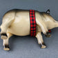 Pig Figurines Collectible Resin Pigs with Red Bows