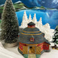 Linda Nelson Stock Village: Lang & Wise Red Round Barn Collectible