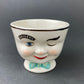 Bailey's Winking Face Creamer with Blue Bow - Yum Collectible Limited EditionCreamer