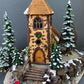 Department 56 Dickens Village Illuminated Church Christmas Village House