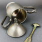 Vintage Pewter Coffee Set. KSC p81 Pewter. Coffee Pot, Sugar Bowl and Creamer.