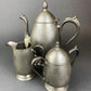 Vintage Pewter Coffee Set. KSC p81 Pewter. Coffee Pot, Sugar Bowl and Creamer.