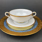 Noritake Allison Tea Set: Gold Band China Cups and Saucers (Set of Five)