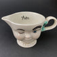 Ice Cream Shaped Creamer. Gift Gallery Fitz and Floyd. Strawberry and Chocolate Ice Cream Shaped Tiny Teapot. Cute & Thoughtful Gift.