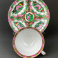 Vintage Asian Tea Set: Hand-Painted Serving Dishes, Hong Kong