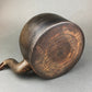 Antique Iron Kettle with Brass Lid - J&J Siddons - Westbromwich