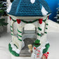 Christmas Village Accessories by Department 56.  Town Square Gazebo with Intricate Detail.