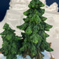 Christmas Village Accessories by Department 56. Two Pines in the Snow. Holiday Decor. Replacements.