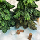Christmas Village Accessories by Department 56. Two Pines in the Snow. Holiday Decor. Replacements.