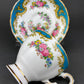 Vintage Tuscan Naples Tea Cup and Saucer. Fine English Bone China. Made in England.