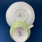 Vintage Foley Fine Bone China Tea Cup & Saucer, Mint Green Floral, Made in England
