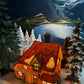 Christmas Village Accessories by Department 56.  Illuminated Chop Shop.  Dickens Village Series.