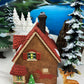 Christmas Village Accessories by Department 56.  Illuminated Chop Shop.  Dickens Village Series.
