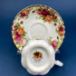 Royal Albert Cup and Saucer. Old Country Roses Motif Tea/Coffee Set.  Made in England. Replacements.  Gift for Mom. Gift for Her.
