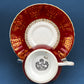 Vintage Teacup, Coffee Cup and Saucer by Royal Grafton. Fine Bone China Made in England.