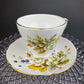 Duchess Fine Bone China Tea Cup and Saucer, Autumn Motif, Made in England