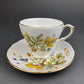 Duchess Fine Bone China Tea Cup and Saucer, Autumn Motif, Made in England
