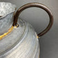 Extra Large Rustic Metal Vase with Bronze Handles